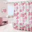 Cortina Para Baño Rosa