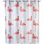 Cortina Ducha Flamencos