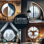 Cortinas para ventanas difíciles: soluciones ingeniosas