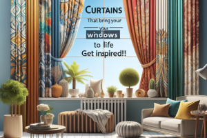 Cortinas que dan vida a tus ventanas: ¡Inspírate!