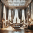 Cortinas romanas: elegancia atemporal para tu hogar.