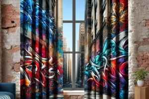 Cortinas y arte urbano: ¡Dale vida a tus ventanas!