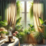 Cortinas y plantas: ¡La combinación perfecta para un ambiente fresco!