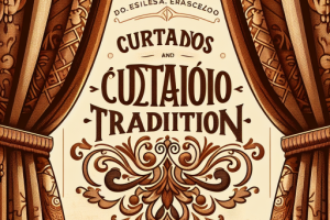 Cortinas y tradición: ¡El encanto de lo clásico!