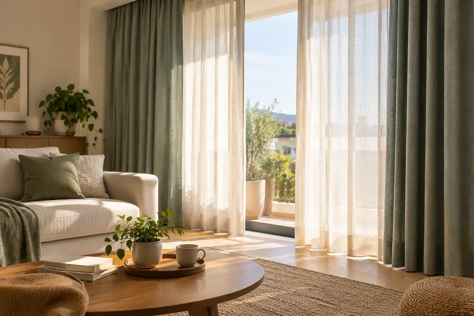 Cortinas y funcionalidad: ¡Encuentra el equilibrio perfecto! Imagen ilustrativa: Cortinas y funcionalidad: ¡Encuentra el equilibrio perfecto!
